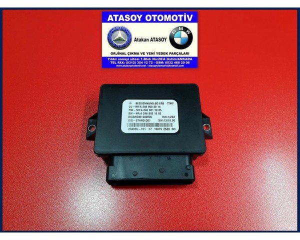 MERCEDES CLA ELEKTRONİK PARK FRENİ A2469014406 A2469013906 A2469014006 A2469017905 A2469017505 A2465450532 A2469021002 A2469028303 A2469021002 A2469025900 A2469026001 2469017505 2469025900 2469026001